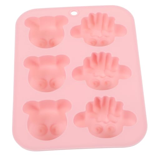 Cabilock Molde De Silicona Forma De Oveja Moldes Para Chocolate y Fondant Para Hornear Dulces y Postres Diseño Adorable Para Repostería Casera