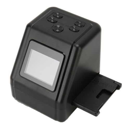 Image of Digital Film & Slide Scanner, Converts 135, 110, 126KPK and Super 8mm Film /Slides /Negatives to 12MP JPG Digital JPG Photos, Film Negative Scanner with 2inch LCD Screen