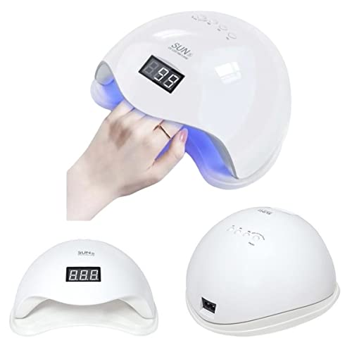 Cabine Unhas Gel Estufa LED UV PolyGel Fibra Acrigel BIVOLT