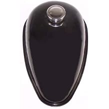 2.5 L Black Gas Tank 2 Stroke Bicycle Engine Replacement Part Motorized Bike