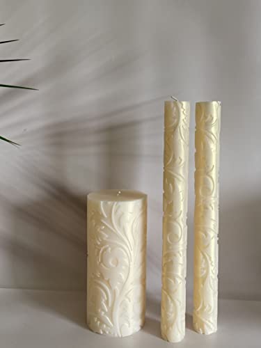 image for Magik Life Unity Candle Set for Wedding - Wedding Accessories for Rece