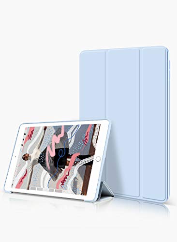 Capa Novo iPad 7a, 8a e 9a Geração 10.2″ WB - Premium Slim Antichoque com Compart. para Pencil - Azu