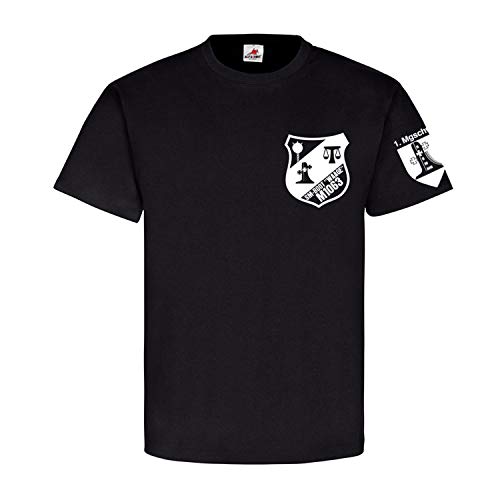 T-shirt noir SM-Boot #17970 avec balance M1063 en taille Medium pour homme