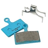 Clarks haute qualité Clarks VX852 Plaquette de Frein Organique pour Shimano Xtr/Xt/Slx/M985/M785/M666/S700 Unisexe, Argenté