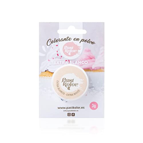 COLORANTE EN POLVO PASTKOLOR (EXTRA BLANCO, 3 G)