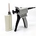MEELYHOME 50ml 10:1 Manual Two Component AB Epoxy Sealant Applicator Structure Adhesive Squeeze Mixed Caulking Dispenser Tool Squeeze Caulking Dispenser