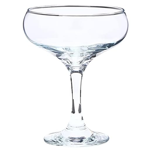 Bistro - Juego de 12 copas de champán (275 ml), elegantes y asequibles