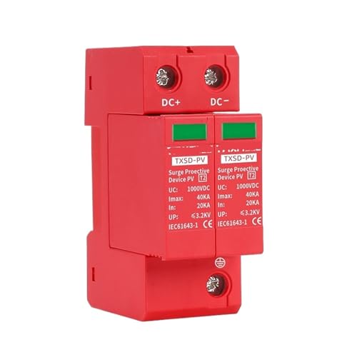 Solaire photovoltaïque DC 800V protégé sereinement par le parasurtenseur DC SPD 2P 40KA