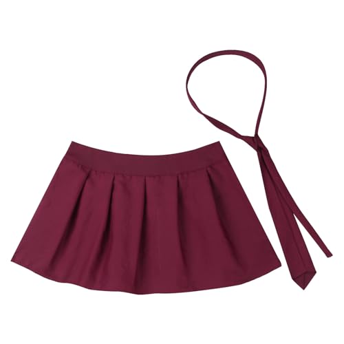 Lingerie érotique jupe plissée à carreaux pour pimenter vos soirées complices en couple