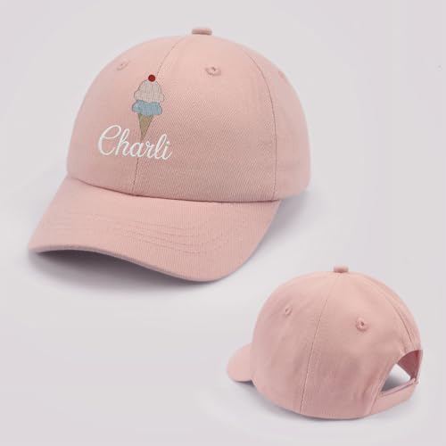 Personalized Baby Infant Baseball Cap Custom Boys Girls Embroidered Sun Hat Custom Trucker Hats for Toddler Kids3