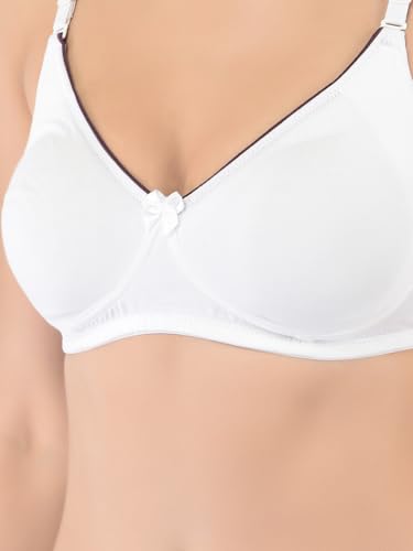 Image of Softline Women's Secret Shaper Wire-Free Non-Padded Molded Bra Combo | Seamless, Breathable & Soft Fabric | Full Coverage & Everyday Comfort (Pack of 2)