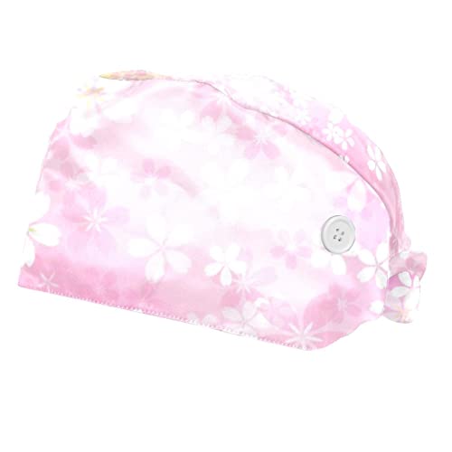 Chapeaux bouffants ajustables avec bandeau anti-transpiration pour le travail en lot de 2