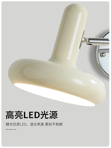 Lámpara de cabecero orientable y deslizable en color verde para dormitorio 7