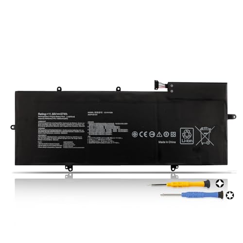 57Wh C31N1538 Batería para ASUS ZenBook Flip UX360U UX360UA UX360UAK Q324 Q324U Q324UA Q324UAK UX360UA-DQ019T UX360UA-C4010T UX360UAK-BB354T UX360UAK-BB415T UX360UAK-C4203T C31Pq9H 0B200-02080000