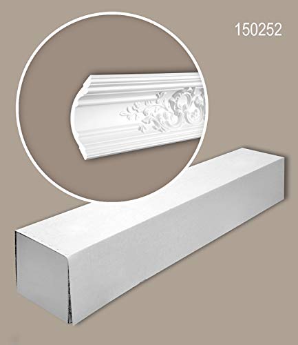 Cornisas Profhome 150252 de poliuretano en pack de 4 piezas para techos 3