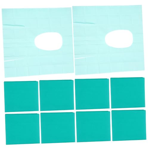 BESTonZON Hotel Toilet Seat Covers 10 Pack Disposable Mats Portable Bathroom Seat Pads Easy to Carry Waterproof for Cleaning and Training