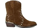 Alma en Pena Botines cowboy I2552755 en color camel - Mujer color: Camel talla: 36
