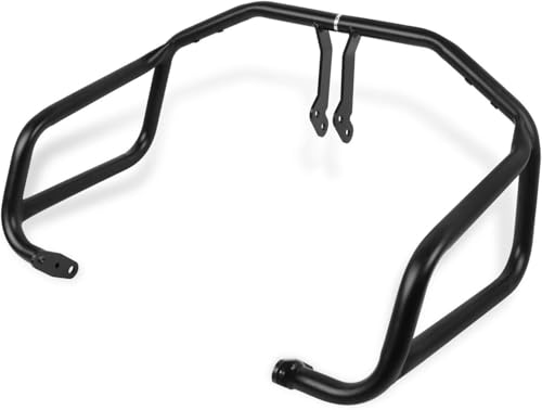 Barres de protection pour moto XL750 Transalp 2023-2025 de couleur noir mat