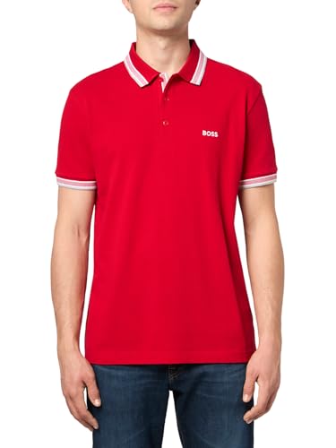 Image of BOSS Mens Paddy Short Sleeve Polo Shirt
