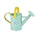 Janod - Happy Garden - Metal Watering Can for Children - Outdoor Gardening Game - For children from the Age of 3, J03191, Blue and Yellow
