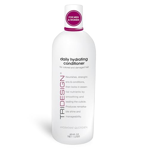 TRIDESIGN Hair Conditioner for Women or Extra Moisturizing Conditioner for Dry Hair, Hair Care Restoration for Colored Hair, Adds Luminous Volume, Hydration, Strong & Healthy Hair, 33.8 Fluid Oz