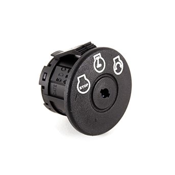 MTD Genuine Part 925-04659 Switch-Key 3 POS White PAD OEM Part for Troy-Bilt Cub-Cadet Craftsman Bolens Remington Ryobi Yardman Yard-Machine White Hu