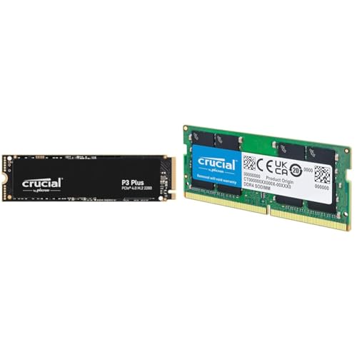Image of Crucial P3 Plus 1TB PCIe 4.0 3D NAND NVMe M.2 SSD, up to 5000MB /s - CT1000P3PSSD8