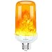 LED Flame Effect Light Bulb: E26 Standard Base - Upside Down Effect - 3W - 200 Lumen - 2 Year Warranty – Energy Efficient Fire Lights for Indoor/Outdoor Use