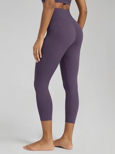 Image of ODODOS Buttery Soft Lounge Yoga Leggings with Pockets for Women 23 inch / 25 inch /28 inch High Waist Yoga Pants
