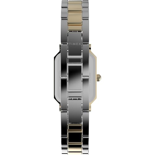 Image of TIMEX Trend White Rectangle Dial Analog Women's Watch - TW2Y013007I