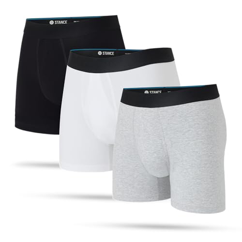 Stance Boxer Brief for Men 3-Pack Multicolor Large