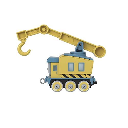 Fisher-Price Thomas & Friends Carly the Crane Vehicle die-cast push-along toy rail vehicle for preschool kids ages 3+ - Image 4