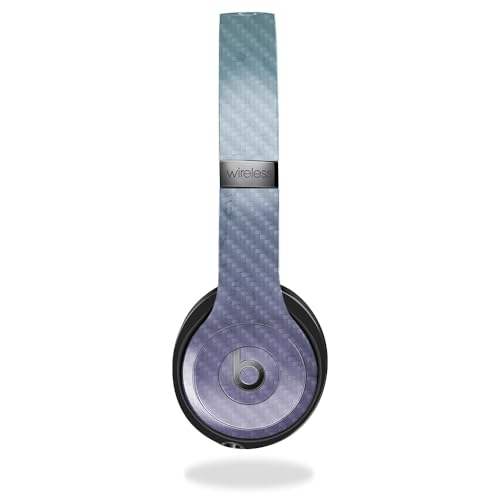 Image of Carbon Fiber Skin Compatible with Beats Solo 4 - Gradient Marble - Premium 3M Vinyl Protective Wrap Decal Cover - Easy to Apply | Crafted in The USA by MightySkins