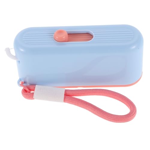 FOMIYES Portable Toothpick Holder with Floss Storage Box Travel Friendly Mini Dispenser for Oral Care Compact Design with Hanging Loop for Pocket Purse Use