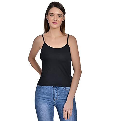 orance Women's Regular Fit Cotton Camisole Slip Spaghetti Combo Pack of 1-picture-20