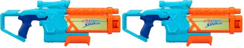 Image of Nerf Super Soaker Mega Dunk-Fill Water Blaster | Easy Instant Fill Tank | Just Dunk & Go | 1005 ml (1.005 l) Tank | Pichkari for Outdoor Water Games | Branded Toy Pichkari for Holi Festival | Ages 6+
