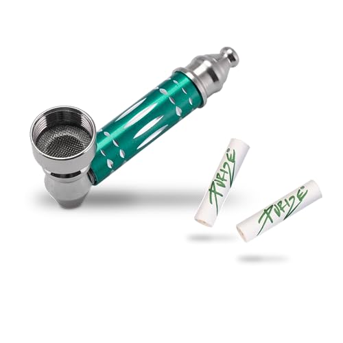 Ornament Pipe - Pipa de tabaco con compartimento de carbón activo...