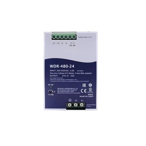 Alimentation WDR-480 24V pour sécuriser les réseaux industriels