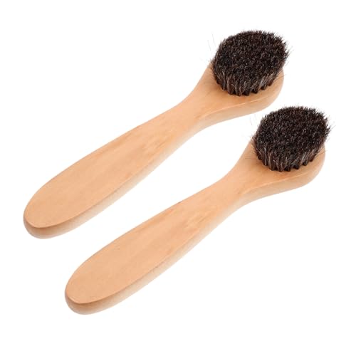 DOITOOL Spazzola Per Viso Morbida 2 Pezzi, Pennello Piccolo e Leggero Per La Pulizia Profonda e Massaggio Delicato Della Pelle, Per Donne e Uso Quotidiano