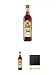 Produktbild Fläminger Jagd Kräuterlikör 0,7 Liter + Fläminger Jagd Kräuterlikör 0,7 Liter + Schiefer Glasuntersetzer eckig ca. 9,5 cm Durchmesser