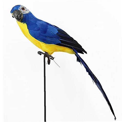 Perroquet artificiel coloré oiseau de simulation décoratif pour maison et jardin - 6
