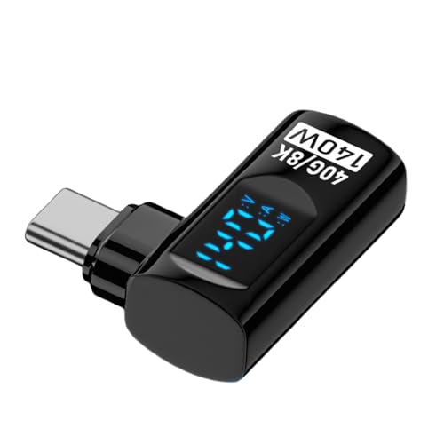 Connettore adattatore per display digitale USB C con ricarica rapida da 140 W e doppia trasmissione da 40 Gbps 8K60HZ LED di proiezione dello schermo