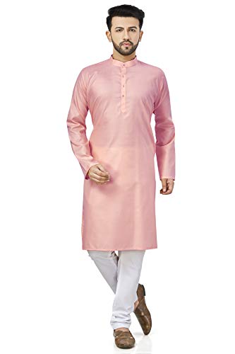 Image of BE ACTIVE Linen Blend Solid Pattern Trendy Comfortable Stylish Full Sleeve Kurta Men's Ethnic Wear