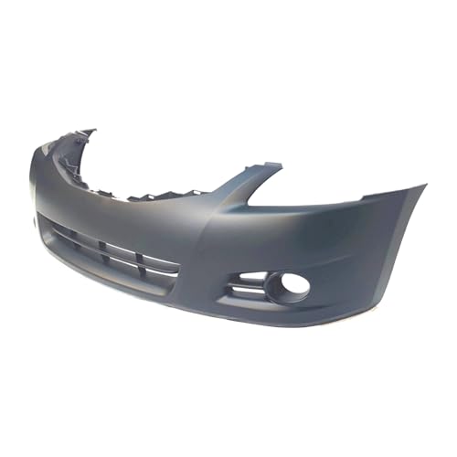 Image of FitParts Compatible with Nissan Altima 2010-2012 Front Bumper Cover | CAPA Certified, Primed, With Fog Light Holes, Sedan, Hybrid, Ready to Paint, OEM 62022ZX00H, NI1000268