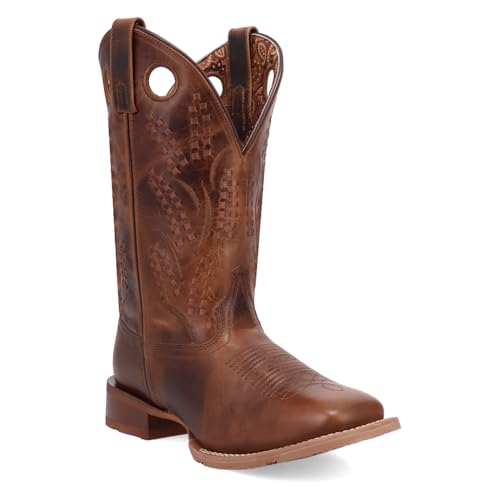 Laredo Women's Dream Weaver Embroidered Square Toe Pull on Western Boot2