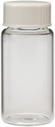 Wheaton 986546 Borosilicate Glass 20mL Liquid Scintillation Vial, with 22-400 White Urea Poly Seal Cone Lined Screw Cap Attached, 500 Pieces