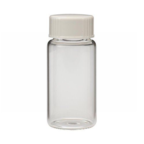 Wheaton 986546 Borosilicate Glass 20Ml Liquid Scintillation Vial, With 22-400 White Urea Poly Seal Cone Lined Screw Cap Attached, 500 Pieces #TOP26