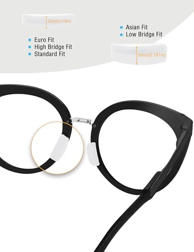 Image of Bowyer 1 Pair Replacement NosePads Compatible with Oakley Frogskins Range /Frogskins Range XL /Top Knot /HSTN /Wildrye /Sielo