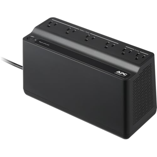 APC - BE425M-LM - APC by Schneider Electric Back-UPS ES 6 Outlet 425VA, 120V, LAM - Tower - 8 Hour Recharge - 3 Minute