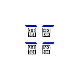 horquilla rock shox 29 xc30  STAR SAM Pegatinas Compatibles con horquilla bici Rock Shox logos 29\'\' Azul 1 CMT